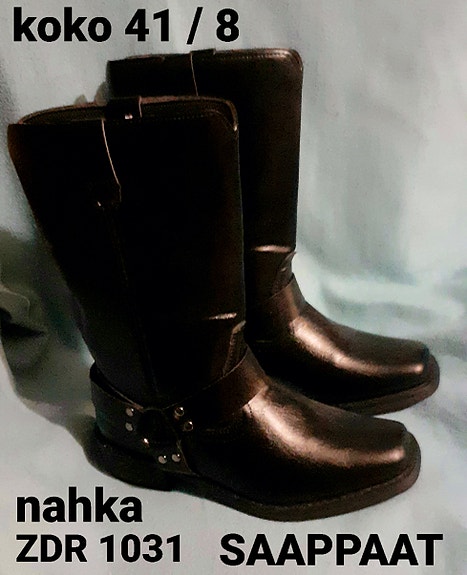 Uudet nahkasaappaat ZDR 1031