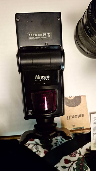 Nissin Di622 Mark II kameran salama Canonille