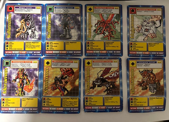Digimon keräilykortit