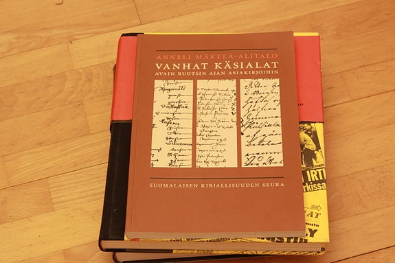 Anneli Mäkelä-Alitalo Vanhat käsialat avain Ruotsin ajan A1