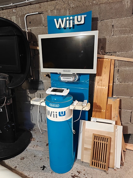 Nintendo wii u peli kioski