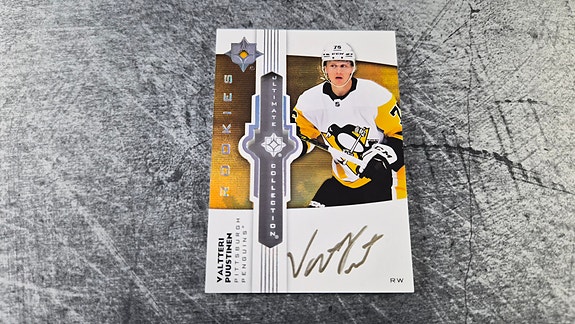 Valtteri Puustinen 2022-23 Ultimate Emblems Auto