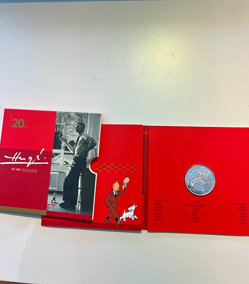 Herge Tintti 20€  2007 Belgium