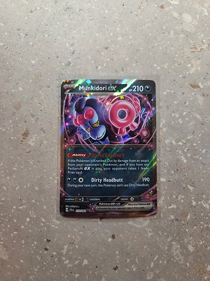 Munkidori EX - Pokemon, Shrouded Fable