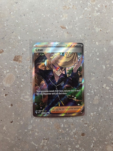 Clive - Pokemon, Paldean Fates
