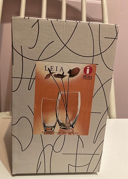 Iittala Leia Maljakko Designed by Tiina Nordström Finnish Design Made in Finland