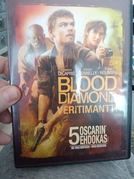 Blood Diamond Veritimantti DVD-elokuva