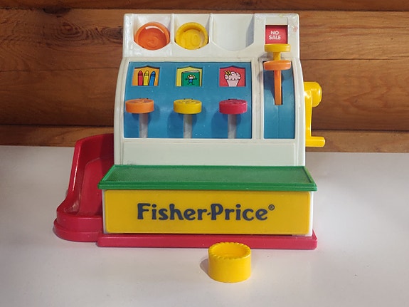 Fisher-Price leikkikassa
