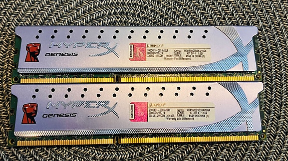 Kingston HyperX DDR3 2x4GB