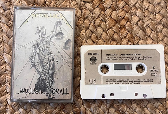 Metallica  ...and justice for all c-kasetti