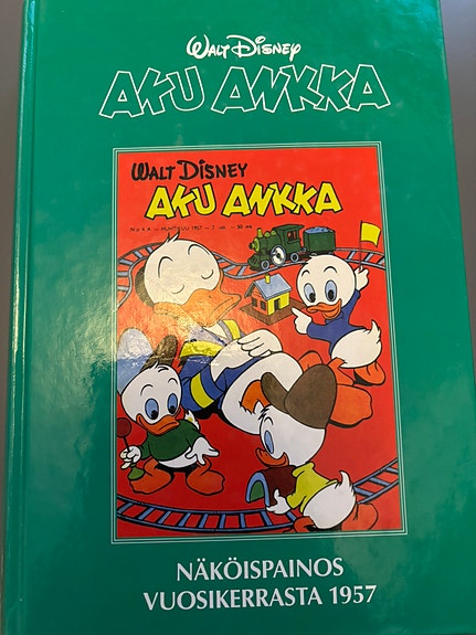 Aku Ankan näköispainos v. 1957.