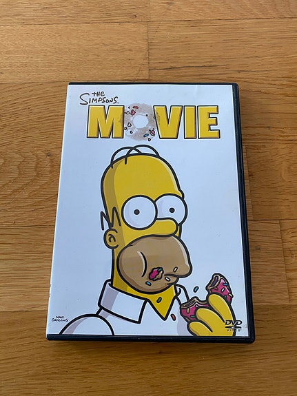 Simpsons movie dvd