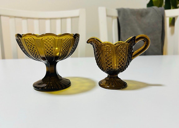 Nuutajärvi sokerikko ja kermakko ruskea