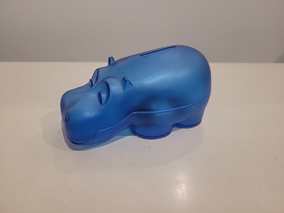 Hippo säästölipas sininen