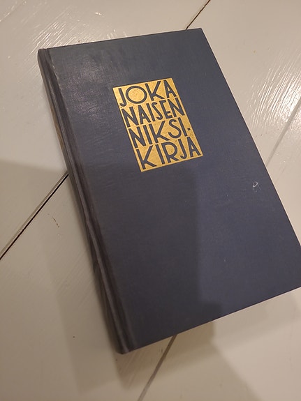 Jokaisen naisen niksikirja kovakantinen kirja 1952
