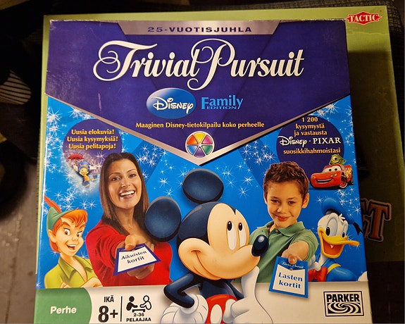 Trivial Pursuit Disney 25 v juhlapainos
