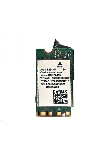 Qualcomm Atheros QCNFA435 (AW-CB231NF) WiFi + Bluetooth -kortti