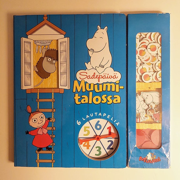 Muumi Sadepäivä Muumitalossa peli