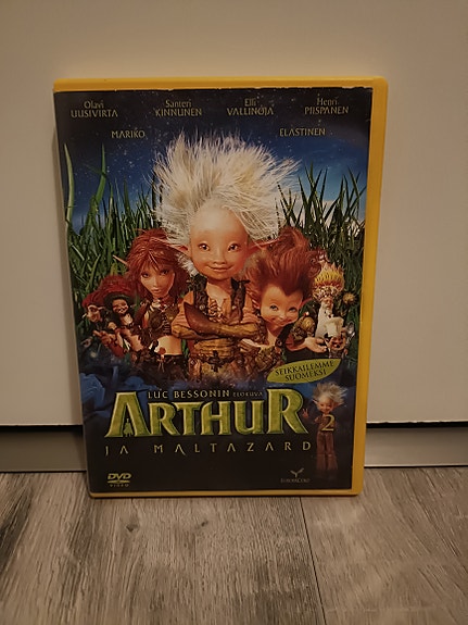 Arthur ja maltazard dvd