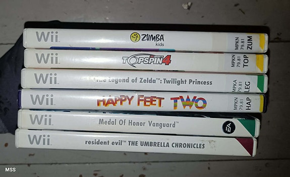 nintendo wii pelejä