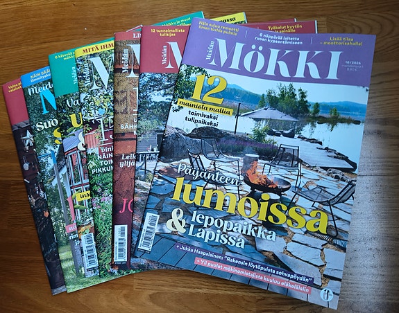 Meidän mökki lehdet, kuin uudet