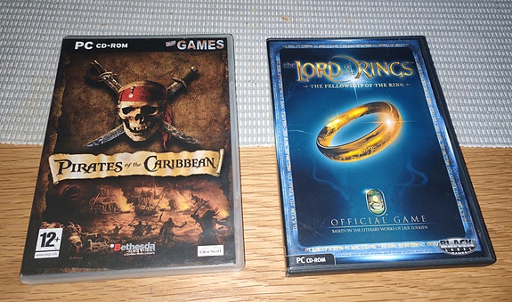 LOTR Fellowship of the Ring + Pirates of the Caribbean