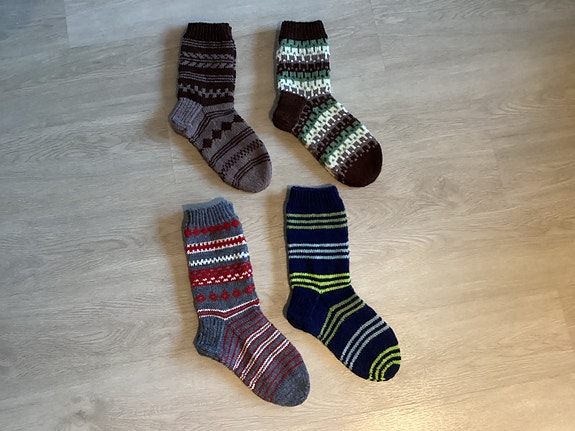 Villasukat, koko 43-44