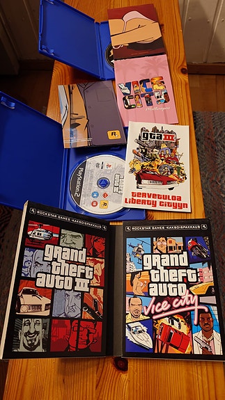Grand theft auto-kaksoispakkaus