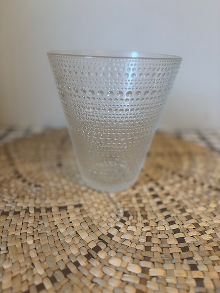 Iittala Kastehelmi maljakko kirkas