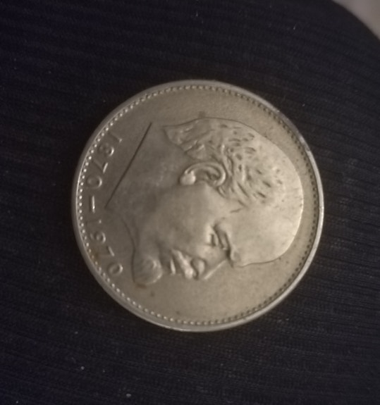1 rupla kolikko.