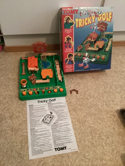 Tomy tricky golf peli