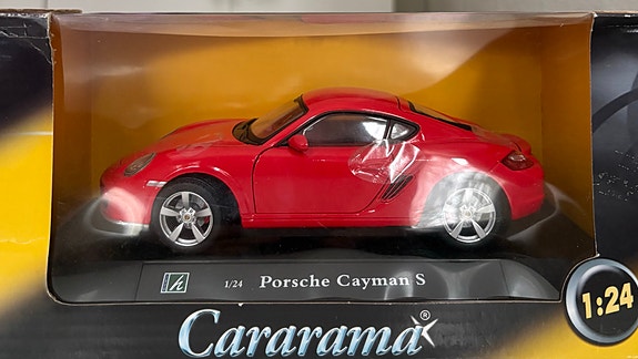 1/24 Porsche Cayman S pienoismalli