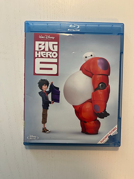 Disney Big Hero 6 Blu-ray-elokuva
