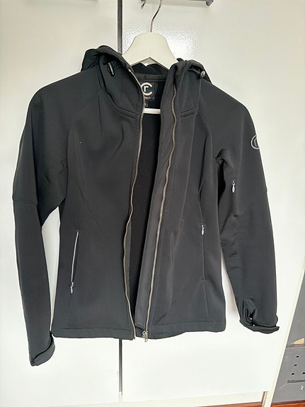 R-Collection musta naisten softshell koko s