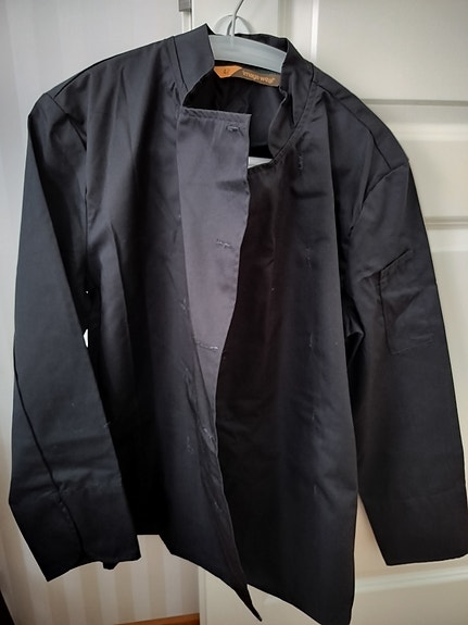 Kokin vaatteet unisex (takki, päähine, essu)