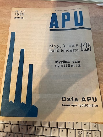 Vanha Apu lehti ( jälkipainos)