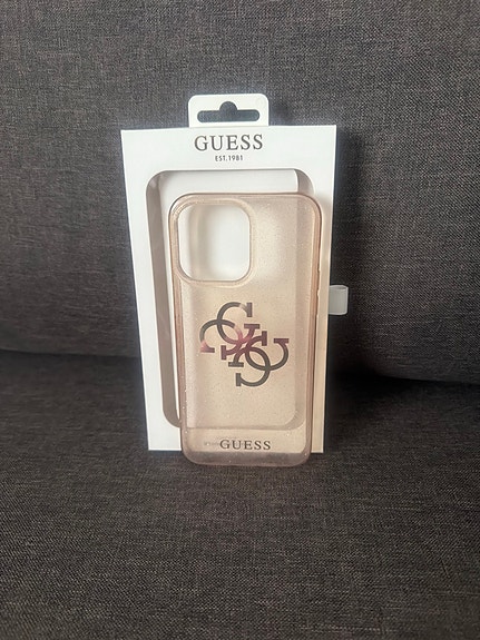 Apple Guess puhelimen kuoret iPhone 14 Pro Max läpinäkyvä