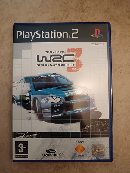 PS2 WRC 3 peli