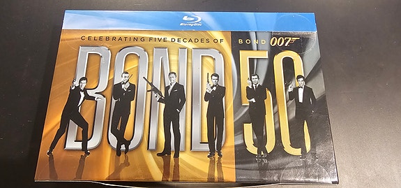 James Bond 50 vuotis-kokoelma Blu-ray-boksi