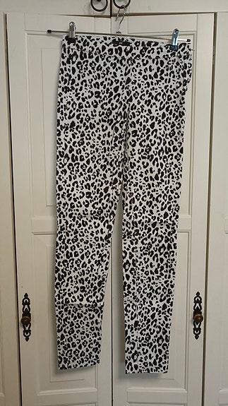 H&M LEOPARDI-kuviot housut koko 34