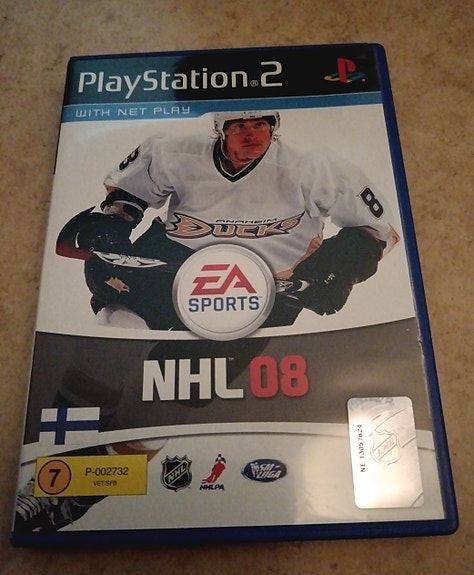 PS2 NHL 08 -peli