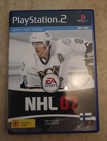 PS2 NHL 07 -peli