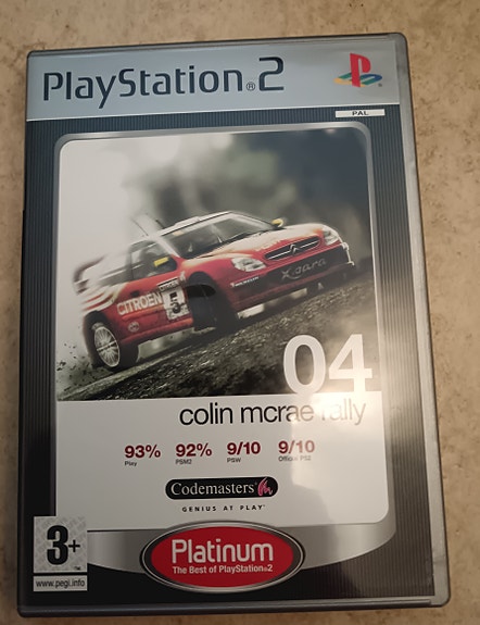 PS2 Colin McRae Rally 04 -peli