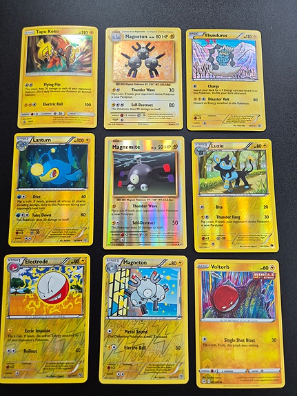 Pokemon holot ja reverse holot