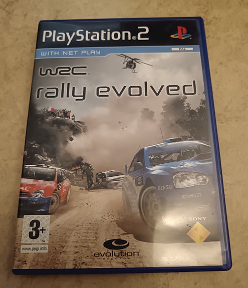 PS2 WRC Rally Evolved -peli
