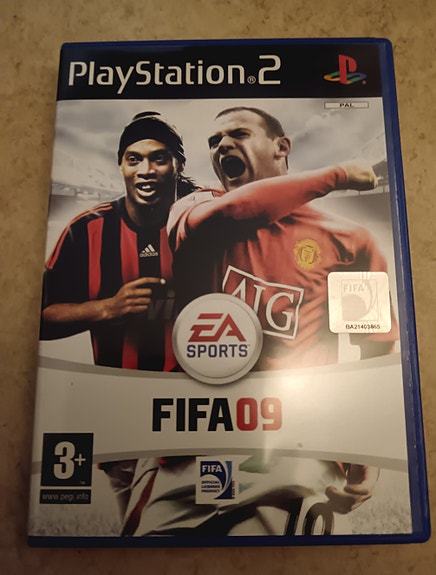 PS2 FIFA 09 -peli
