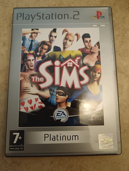 PS2 The Sims Platinum -peli