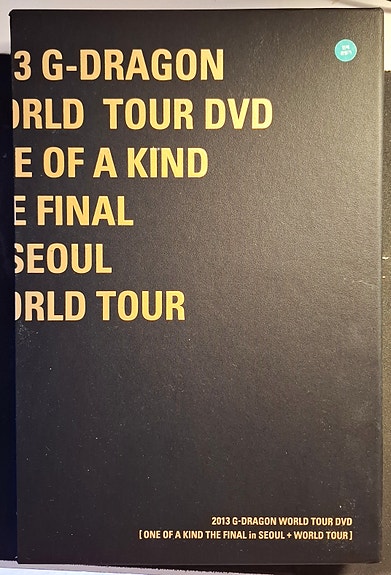 G-Dragon 2013 World Tour DVD One Of A Kind The Final in Seoul konsertti-dvd