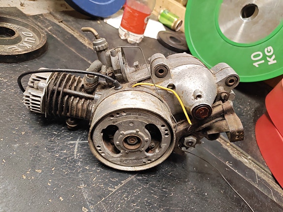 Puch MS50 moottori