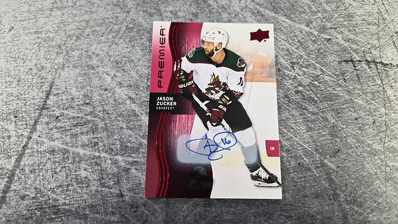 Jason Zucker 2023-24 Premier Auto